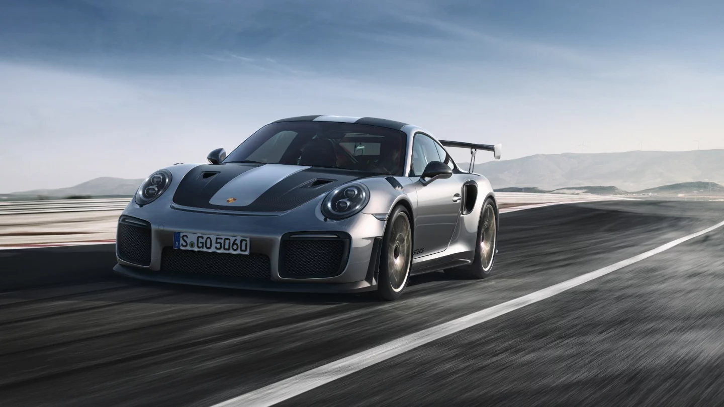 The 911 GT2 RS has a high-performance look from every angle