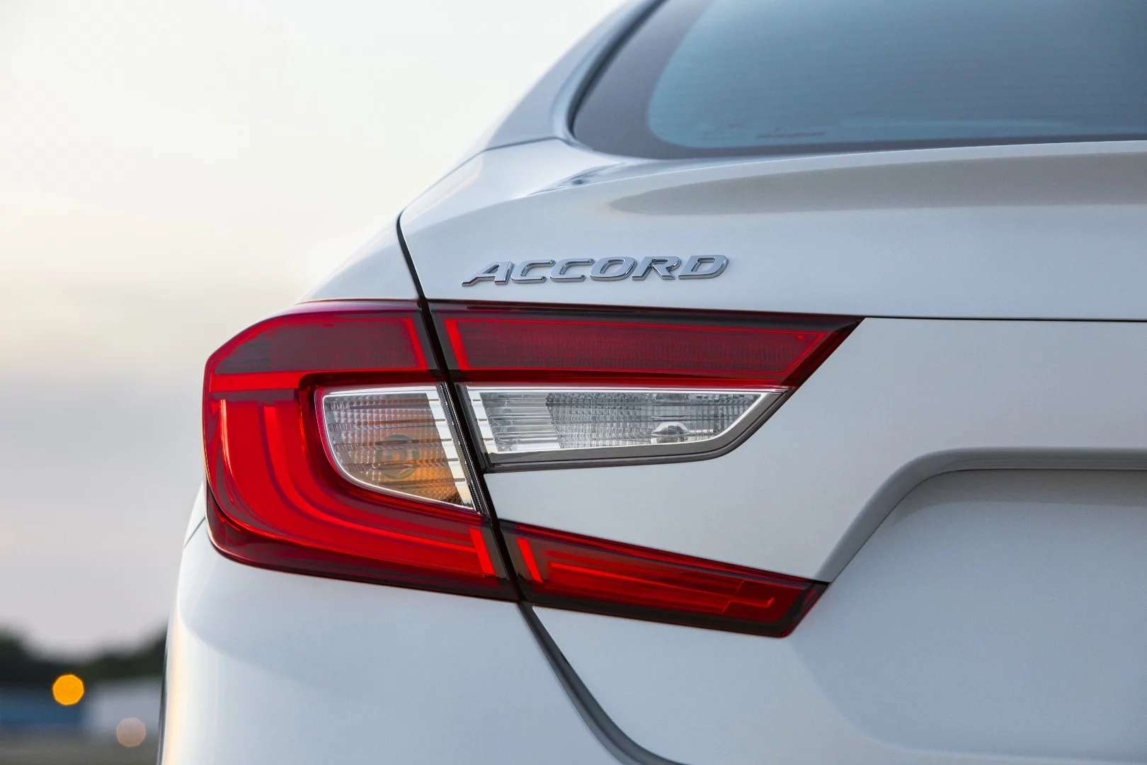 The taillights on the Accord are similar to those on the Civic