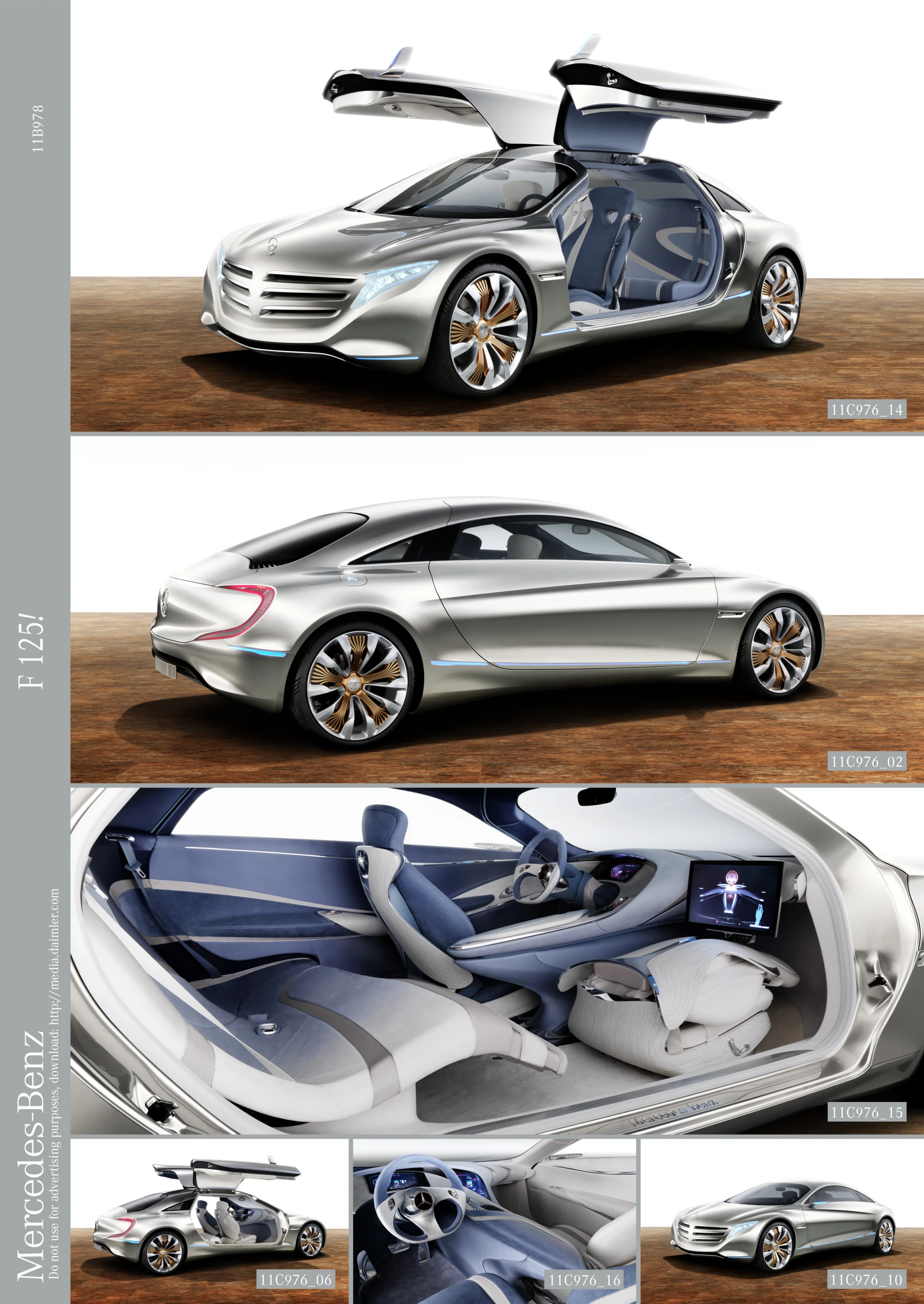 The Mercedes-Benz F 125! research vehicle