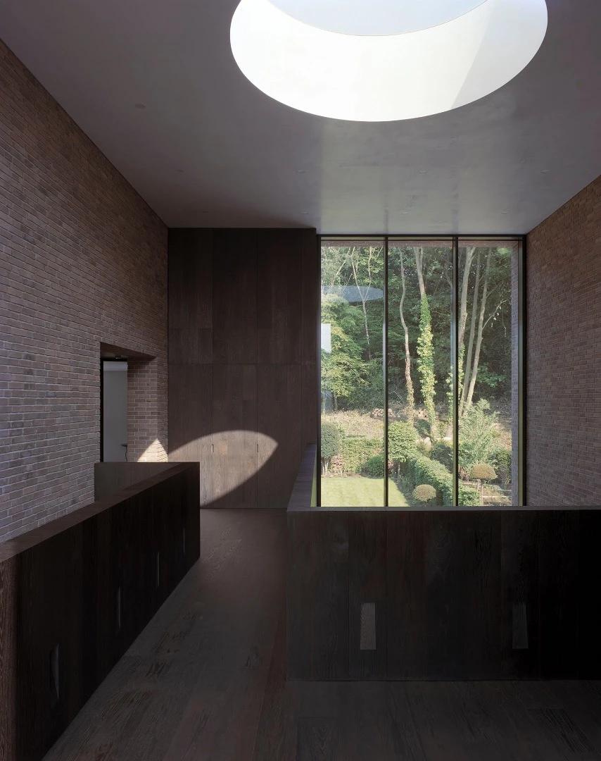 Highgate House boasts excellent use of brick, inside and out
