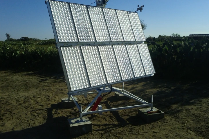 A CPV system brings electricity to Madagascar villagers