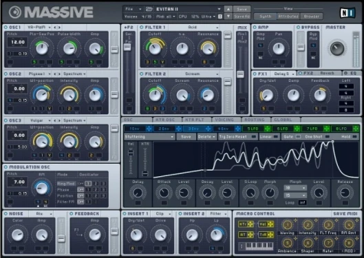 Massive 600 production ready preset voices could just help you achieve your own special sound