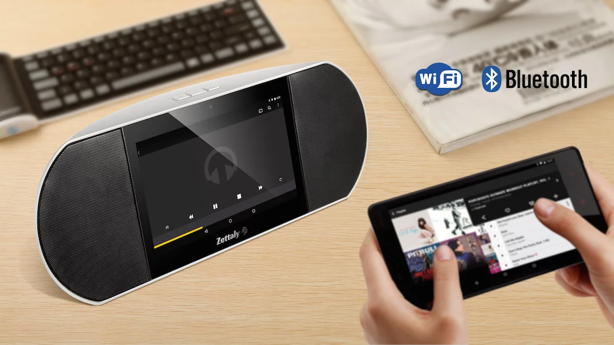 The Zettaly Avy pairs with other devices