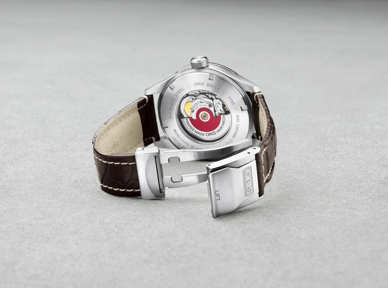 The Oris Big Crown ProPilot reverse