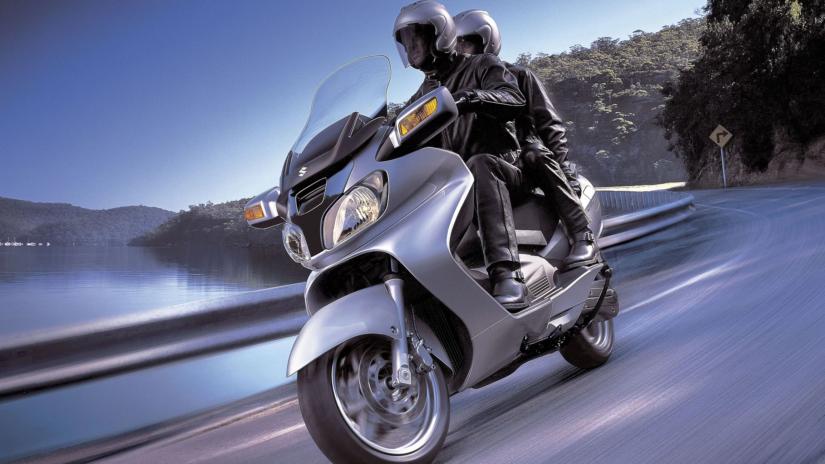 Suzuki's original Burgman 650, as tested