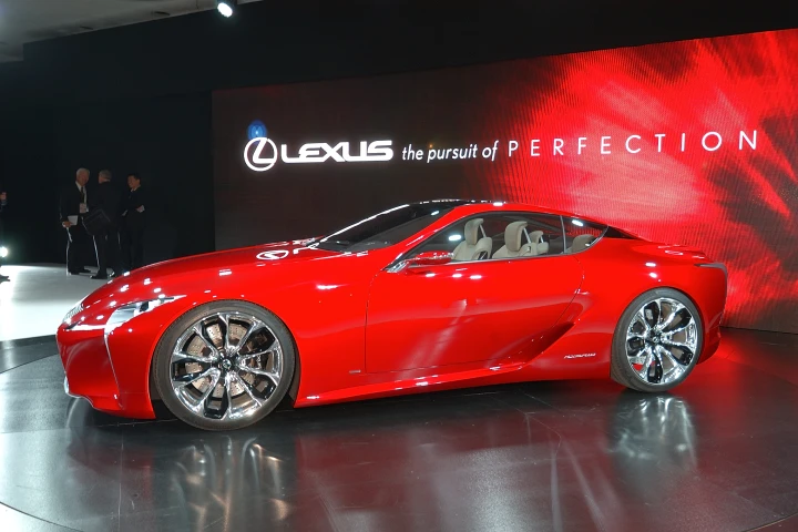 The Lexus LF-LC Hybrid Sports Concept
