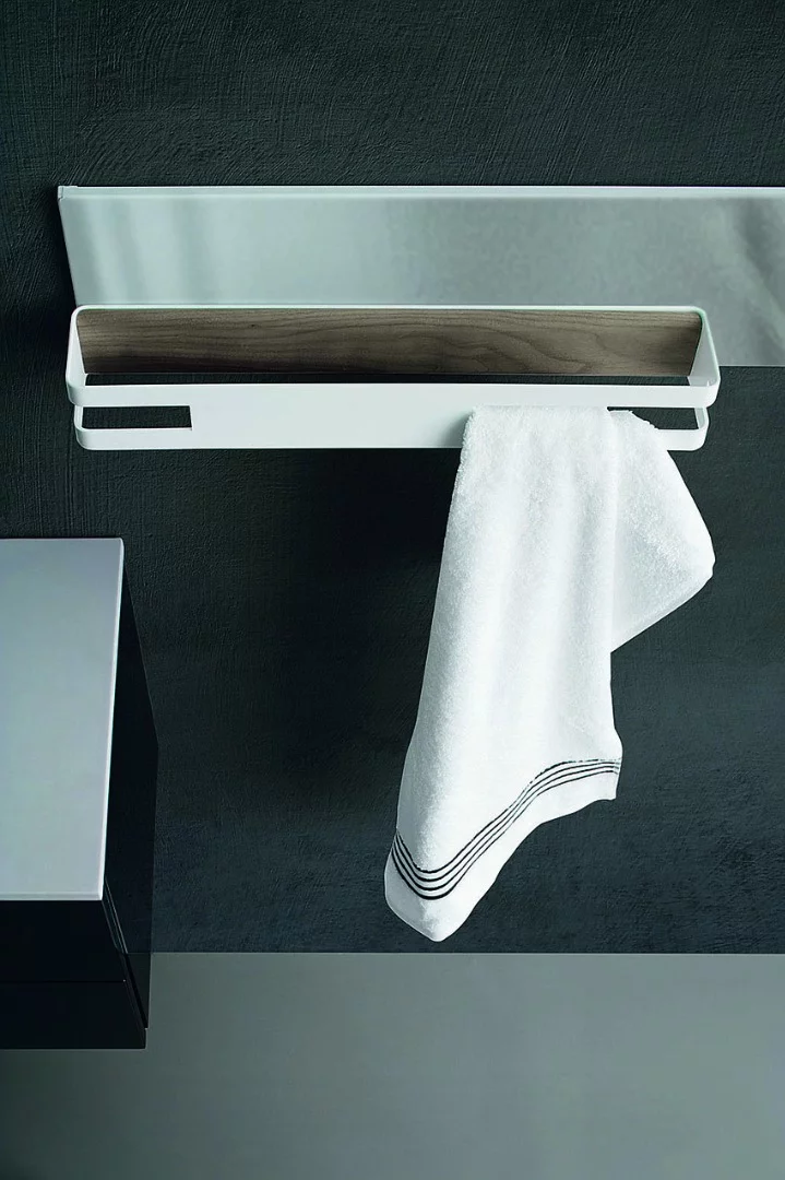 The Magnetika Bathroom range features high-end fixtures and fittings that simply snap into place