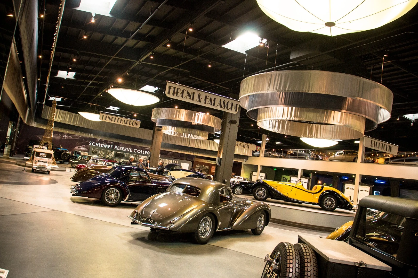 The Mullins Automotive Museum's current exhibition, "The Art and Times of the French Coachbuilders," focusses on the Art Deco movement, particularly through the 1930s