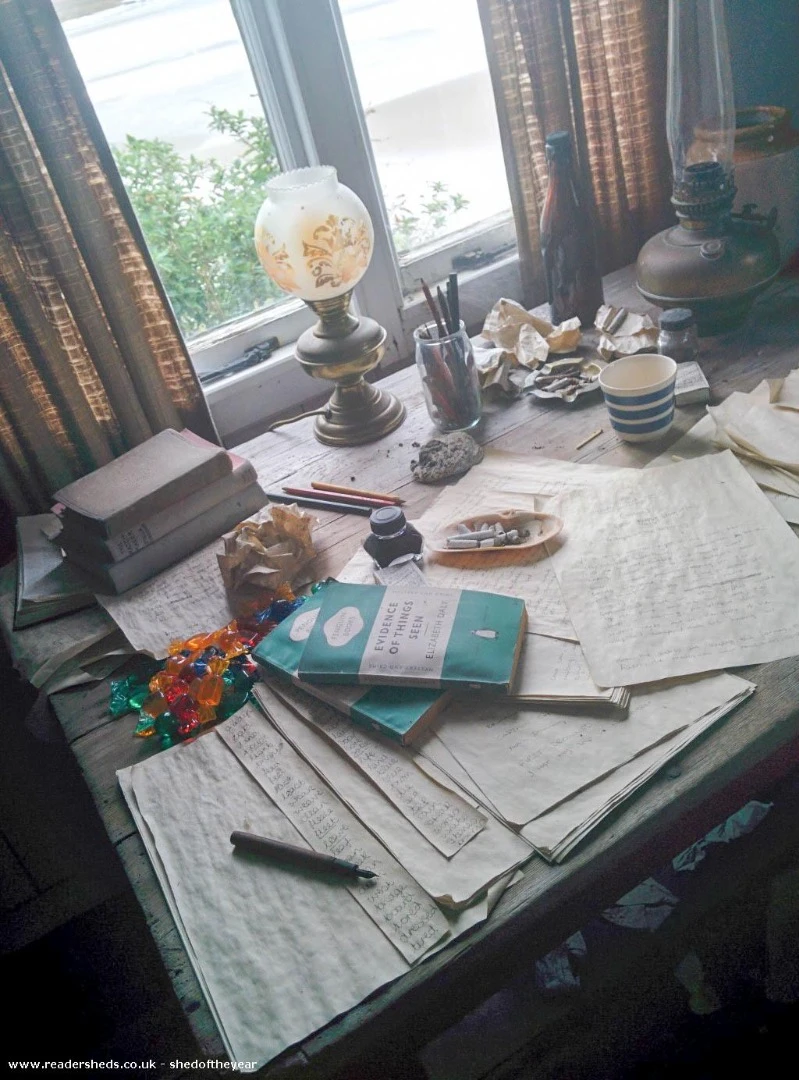 The Writer's shed was the shed used by Welsh writer Dylan Thomas to work on some of his most famous works