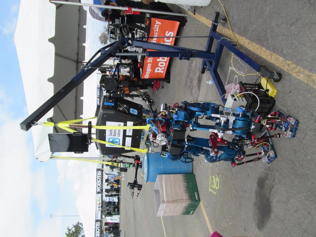 STEPPR on display at the Sandia exhibit