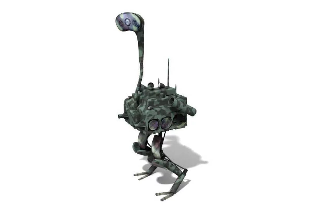 A rendering of the FastRunner bipedal sprinting robot (Image: IHMC)