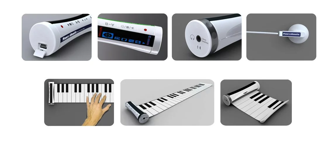 Gallery of design images for the Piano's Silhouette