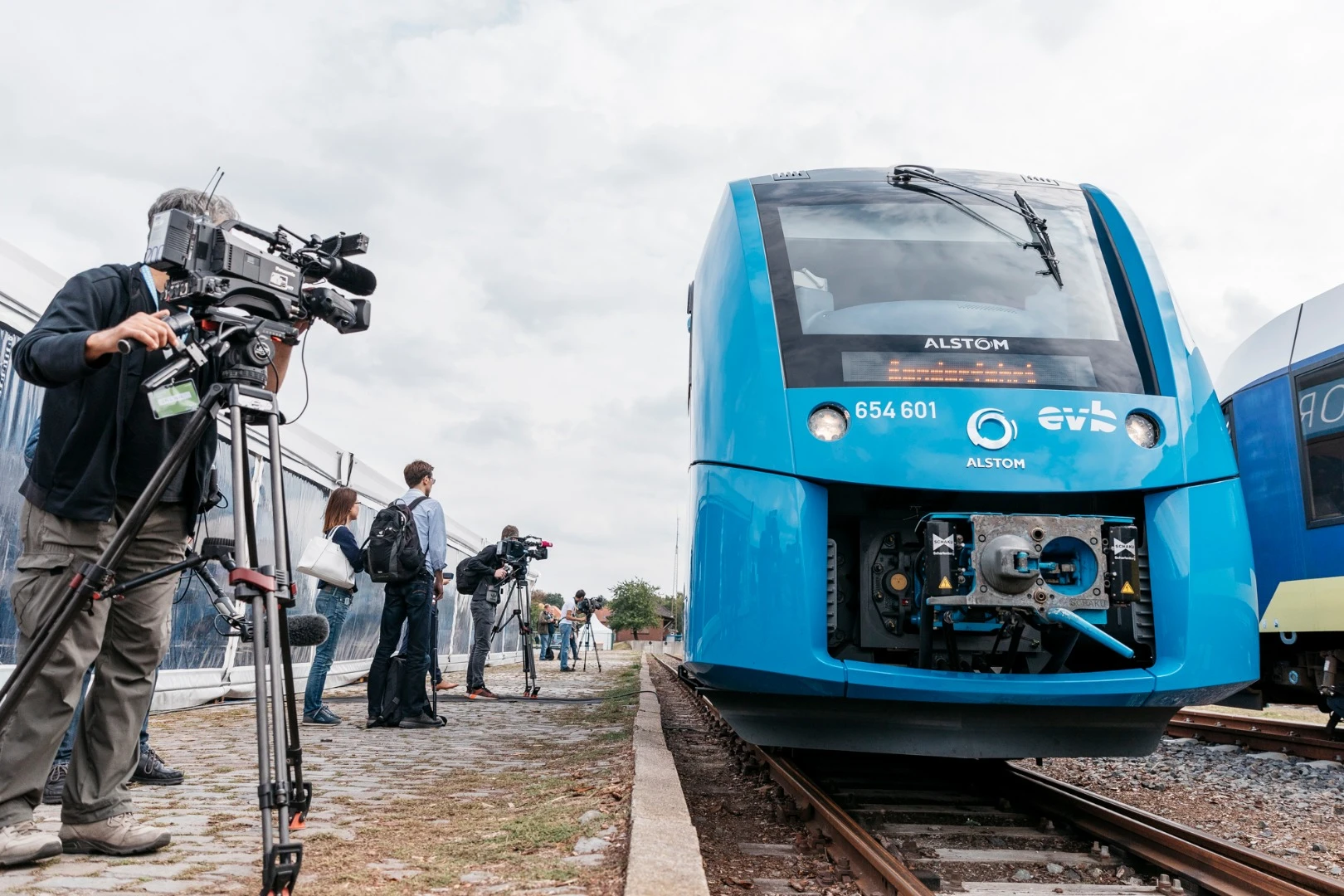 The Coradia iLint making its media debut