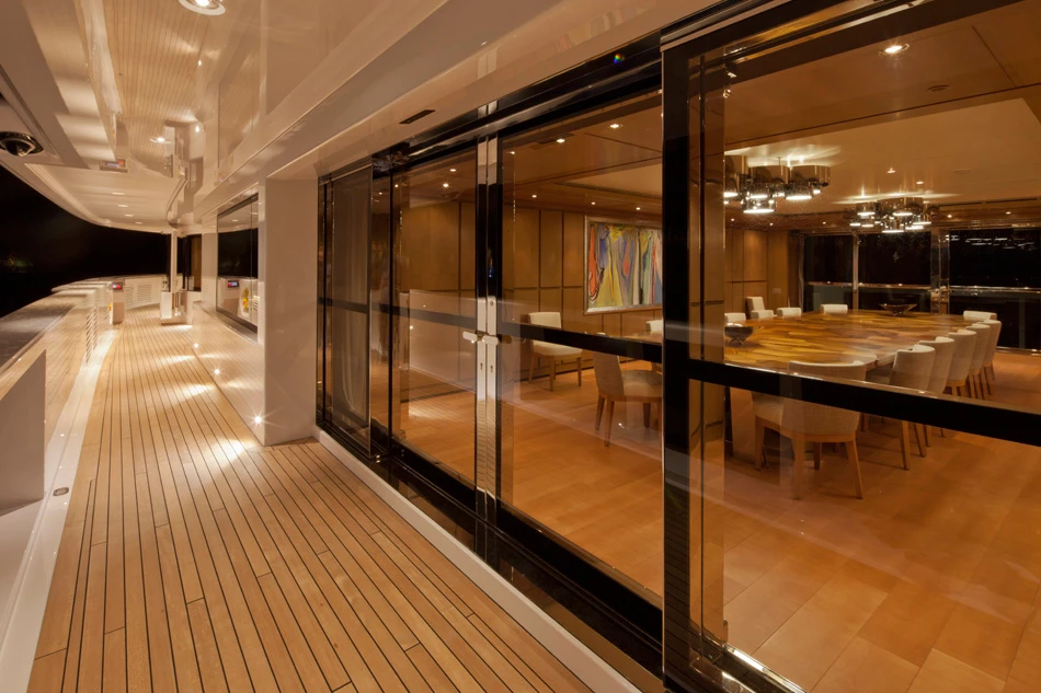 Italian Zuccon International Project designed the vessel's exterior