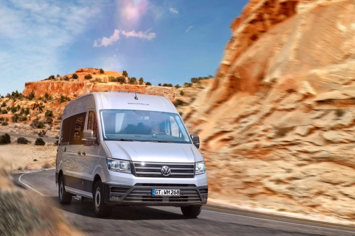 Westfalia transforms the new VW Crafter into the Sven Hedin camper