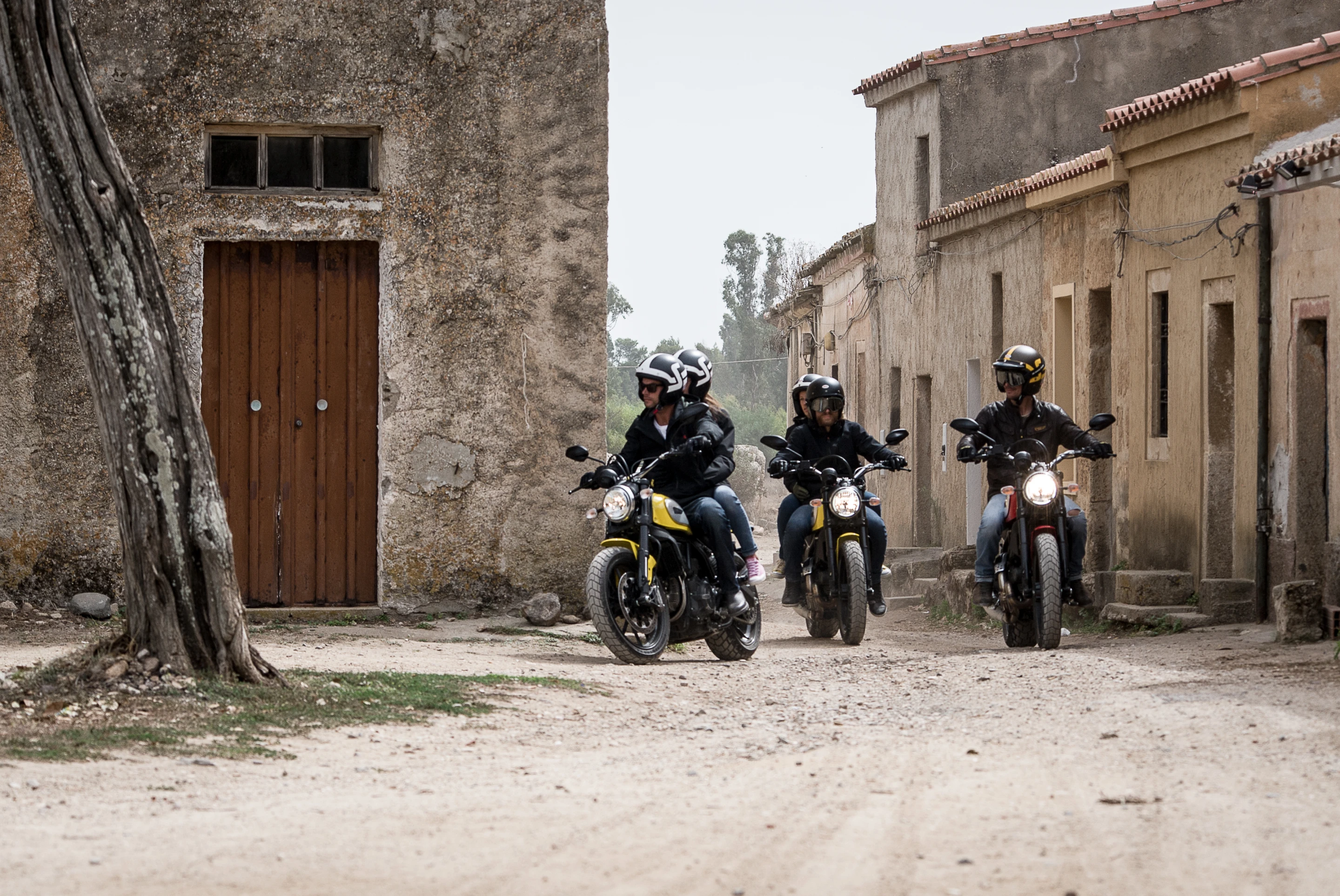 Ducati Scrambler: lifestyle photo