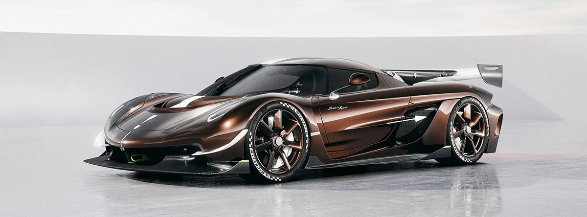 While it's indeed a stunner, a lot of the beautiful design elements on the body are purposeful aerodynamics enhancements