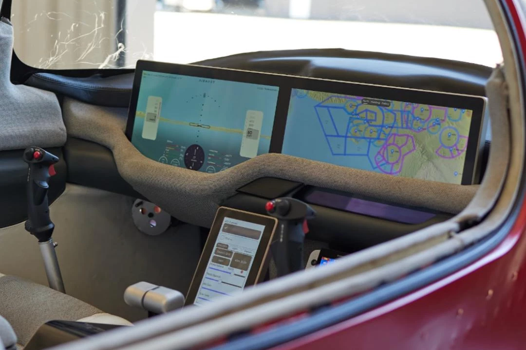 The commercial model will sport leather upholstery along with other cockpit amenities