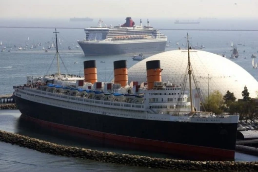 The royal get-together in Long Beach harbour