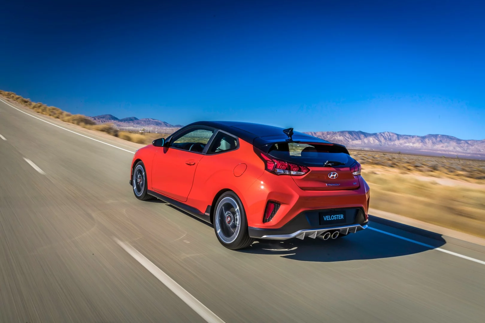 The Veloster’s Turbo model upgrades the engine to a much more likable 1.6-liter turbocharged four-cylinder that outputs 201 hp