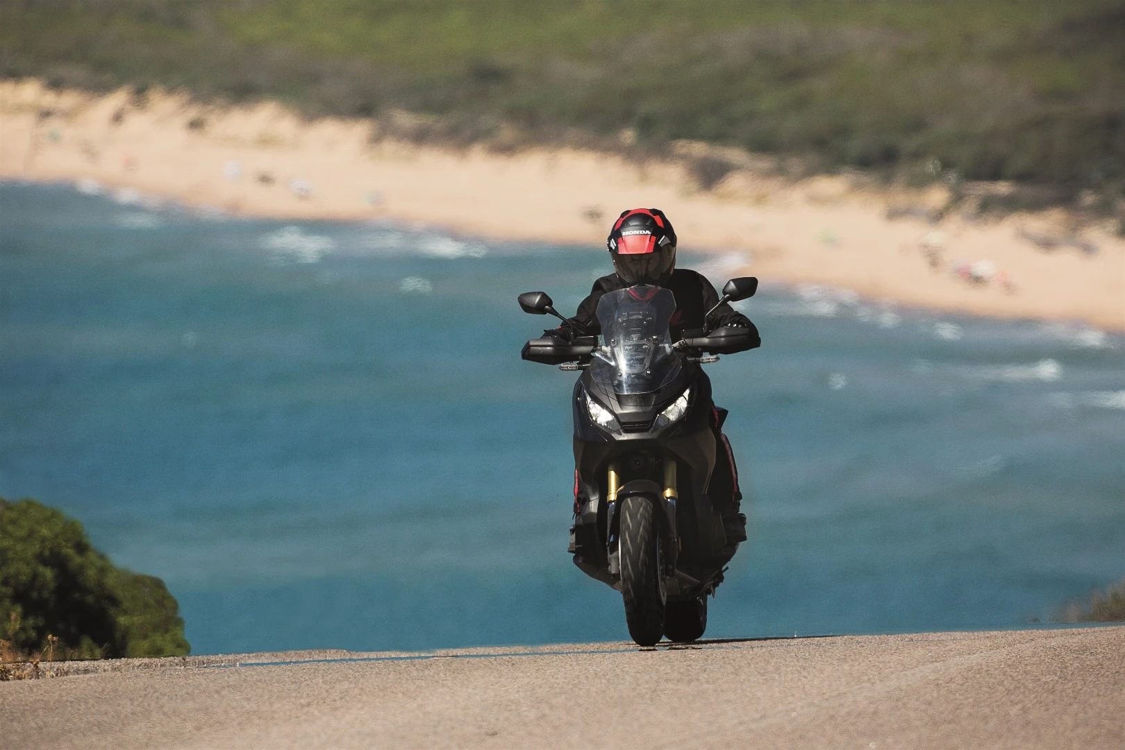 With a torquey mid-sized engine the X-Adv should be very pleasant to ride in any kind of road