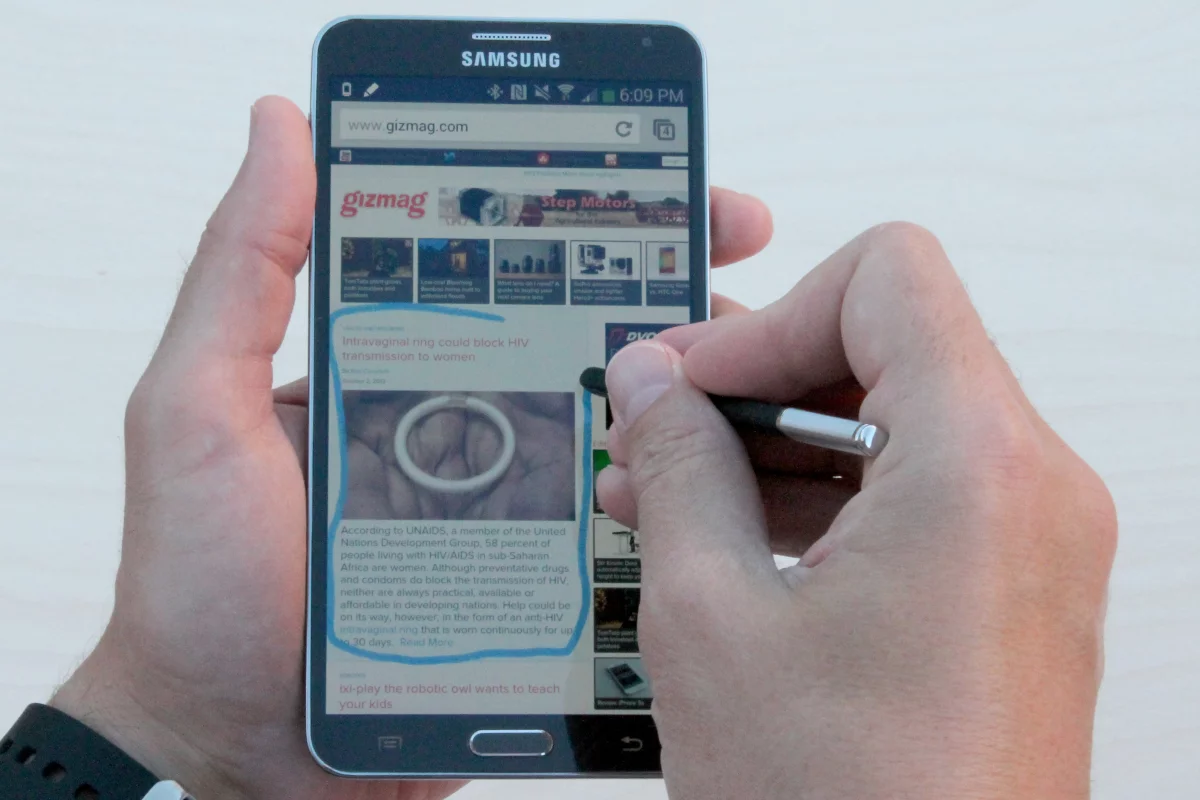 Gizmag reviews the new Samsung Galaxy Note 3, with its even bigger screen and improved stylus integration