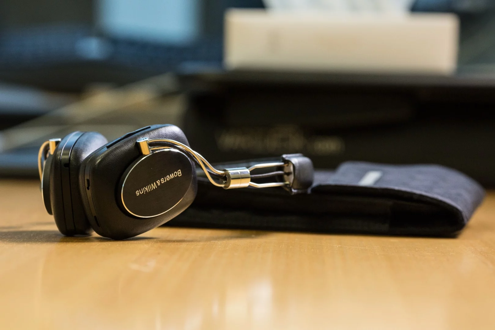 The frames are crafted from aluminum and sheep's leather covers the adjustable headband and rectangular ear cups, which are detachable should they one day need replacing