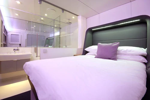 The design philosophy behind the New York Yotel very much hinges on the concept of transformative spaces (Image: Yotel)