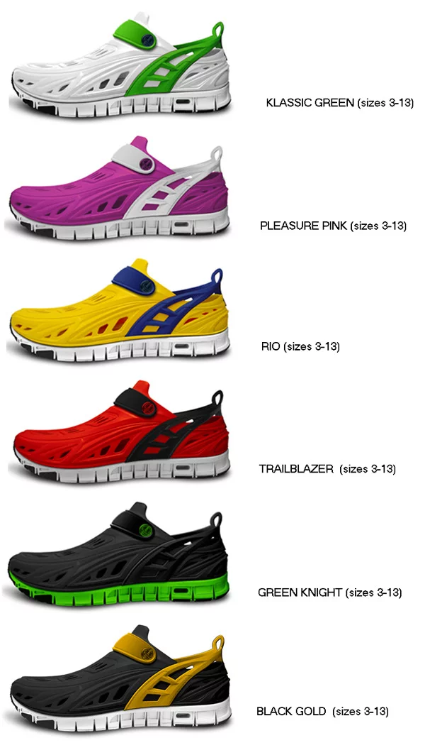 The base colors of the Crosskix shoe