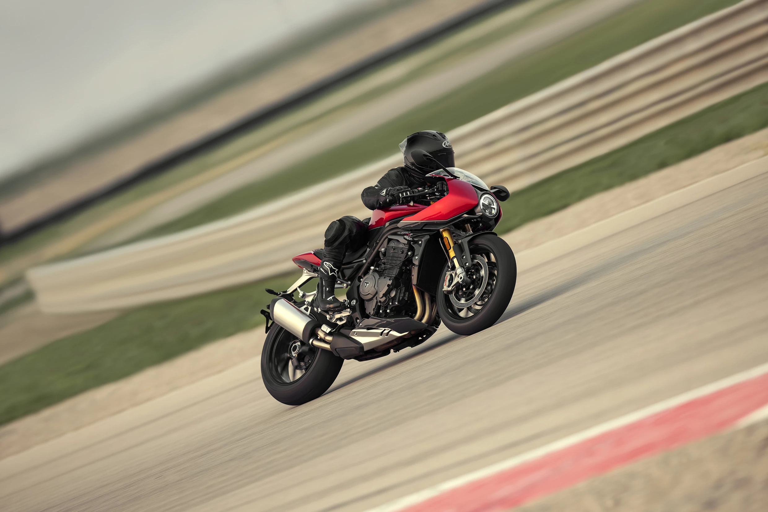 The sportiest face yet for Triumph's Speed Triple