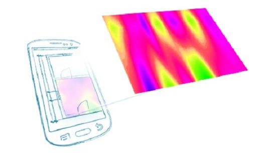 The IndoorAtlas software for mobile devices uses magnetic field anomalies for indoor positioning