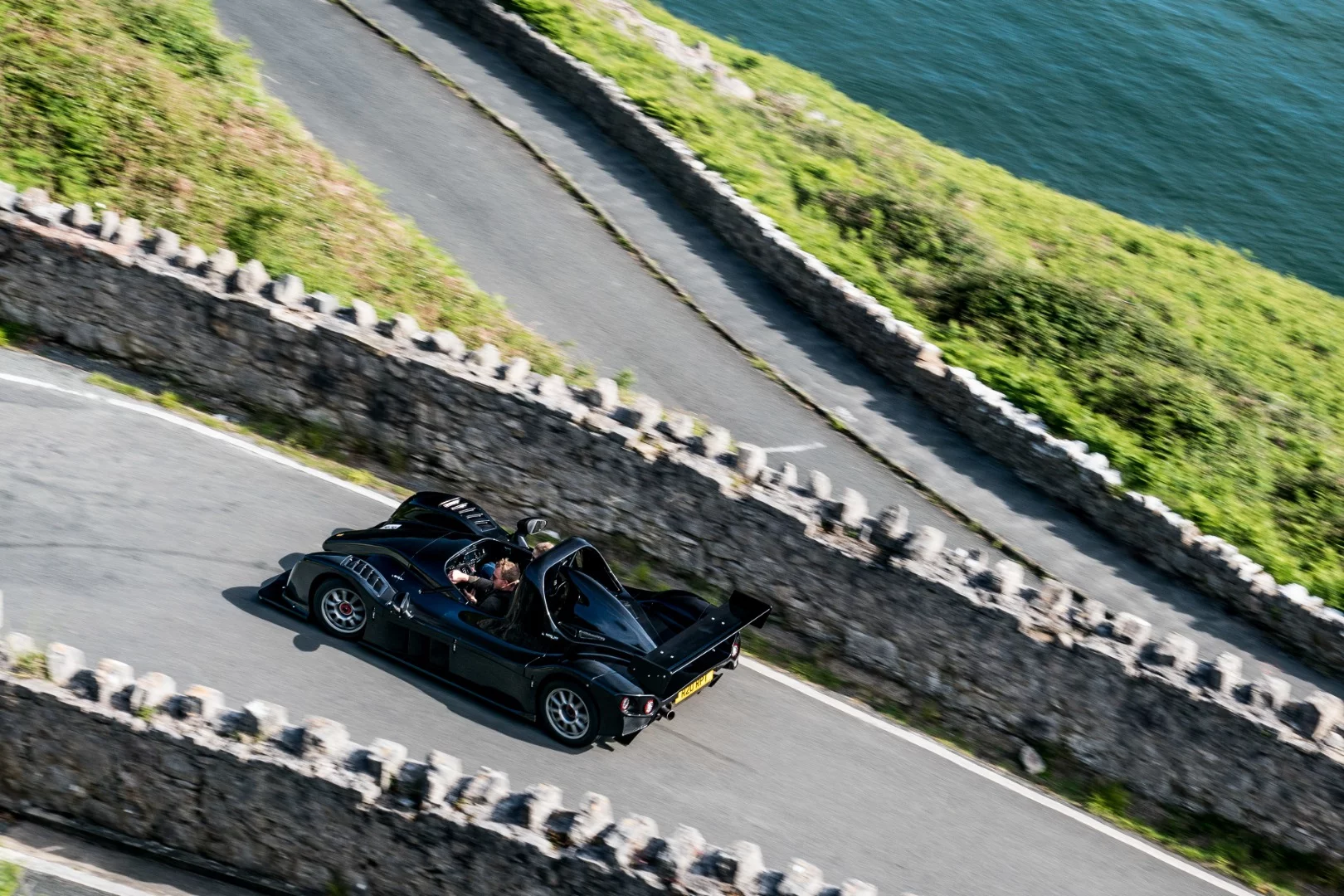 The 165-mph top speed will be absolutely insane in a car with no windshield