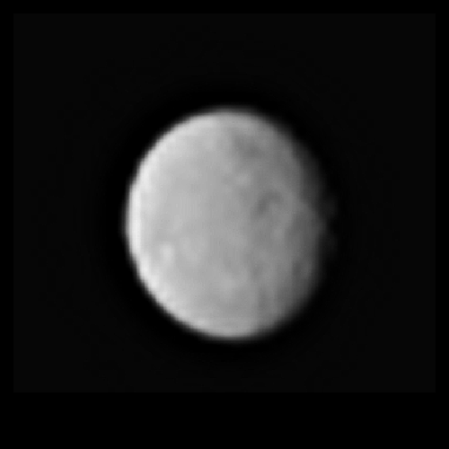 Processed image of Ceres as captured from the Dawn spacecraft (Image: NASA/JPL-Caltech/UCLA/MPS/DLR/IDA)