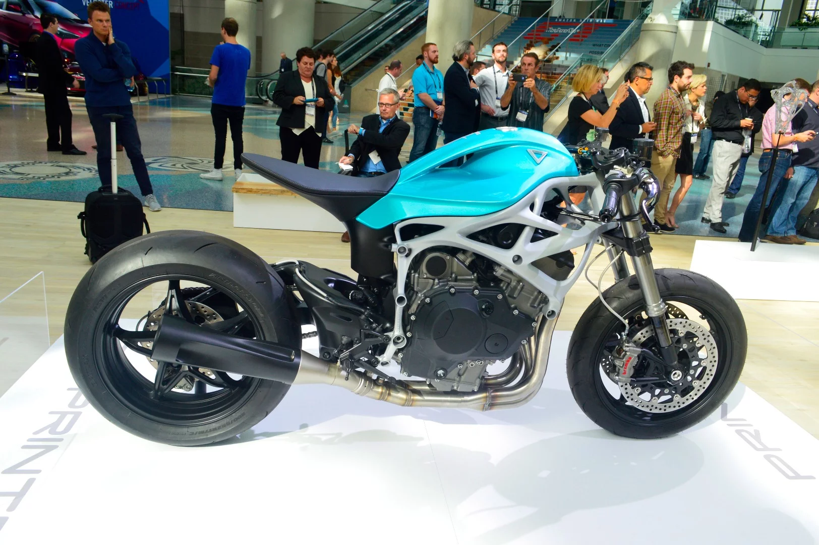 The Dagger: where's the shock? It's hidden within the swingarm design.