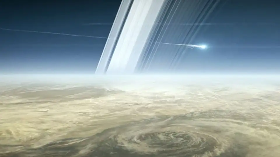 The fiery end of the Cassini mission was one of the space highlights of 2017