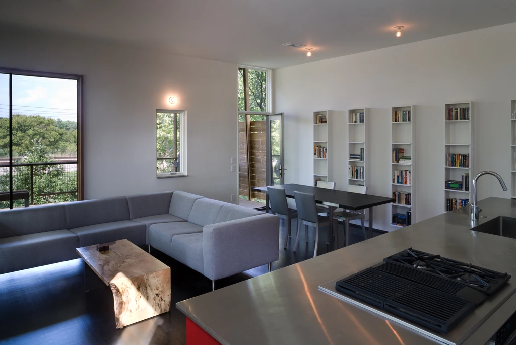 The residence achieved LEED Platinum status (Photo: Charles Davis Smith)