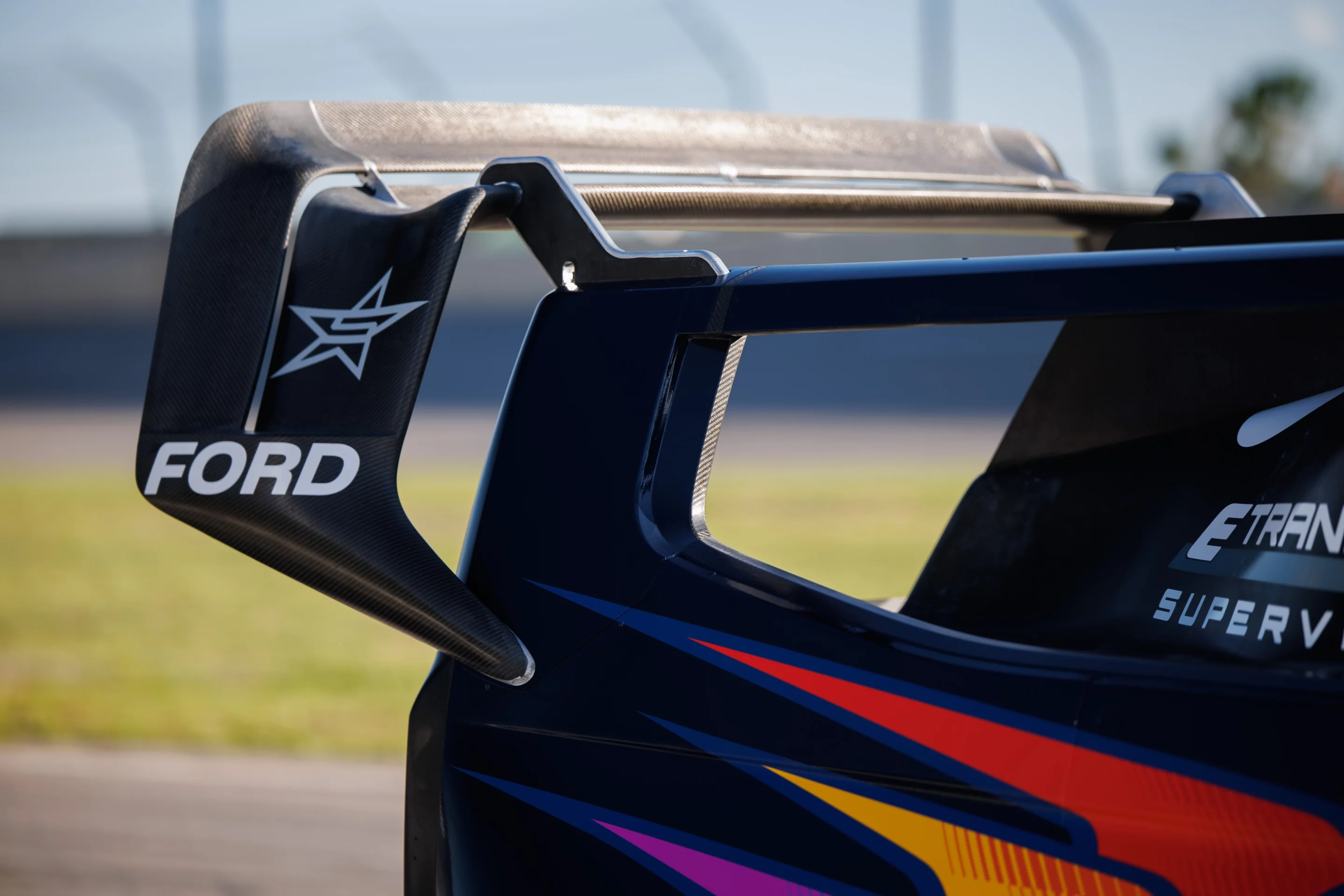 Last year's Supervan 4 had a rear spoiler, but the Supervan 4.2 takes it to a new level