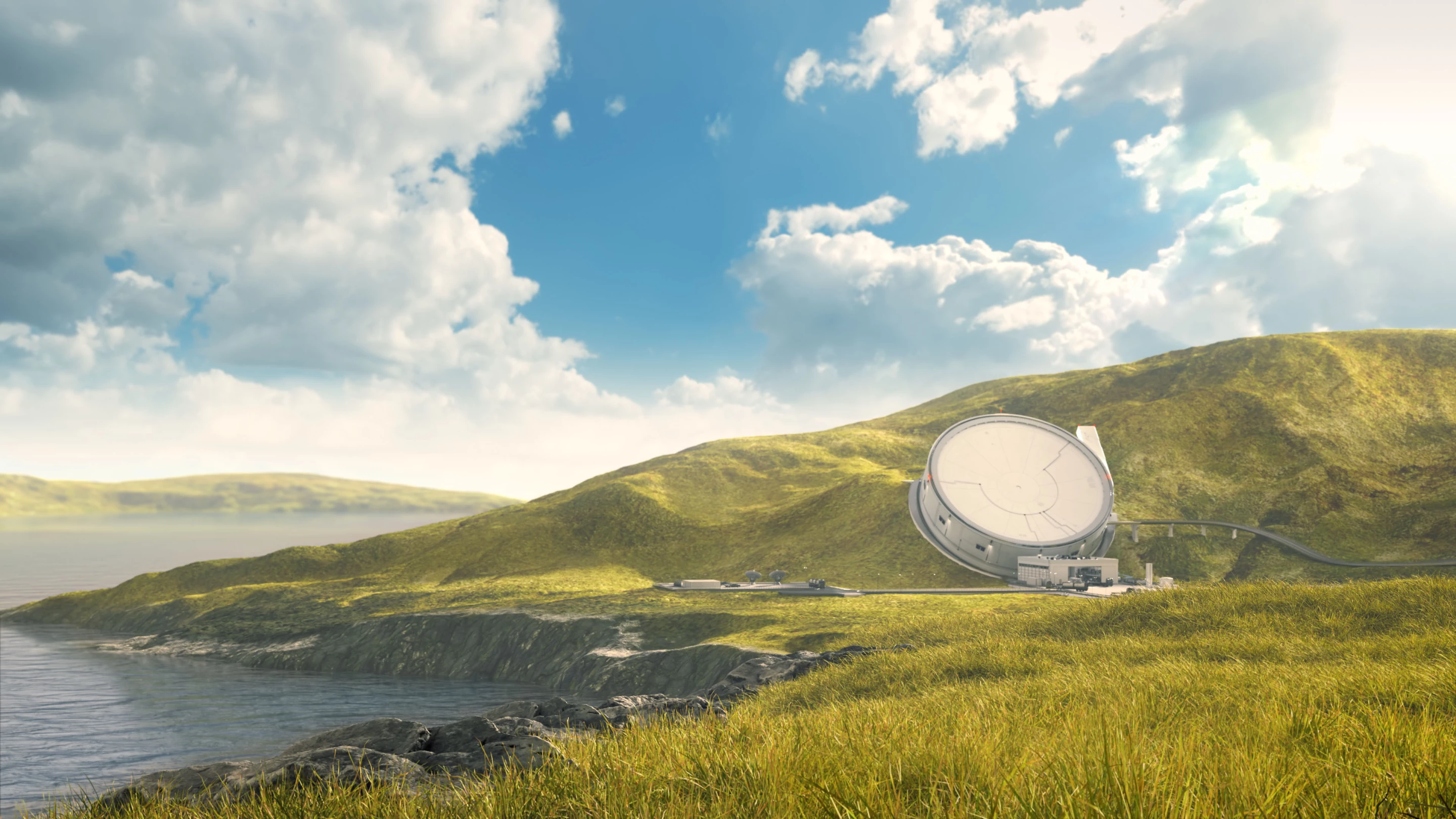 SpinLaunch's L100 Orbital Mass Accelerator is designed to fling 200-kg satellites into orbit