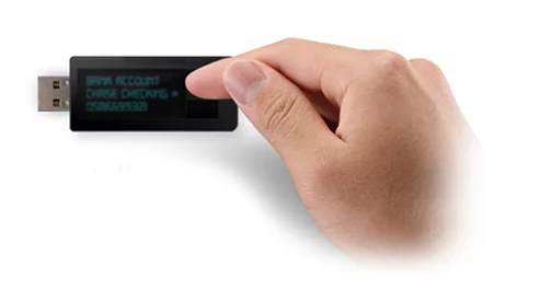 Users can set up a tap sequence for an extra layer of security