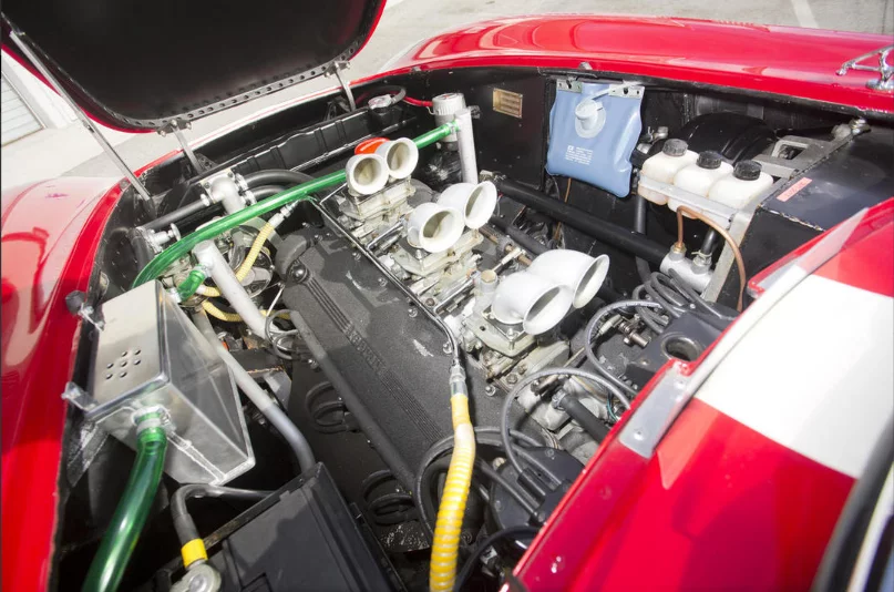 The powerplant was also new, with a Tipo 213 Competition motor developed from the Ferrari factory team racer campaigned the previous year