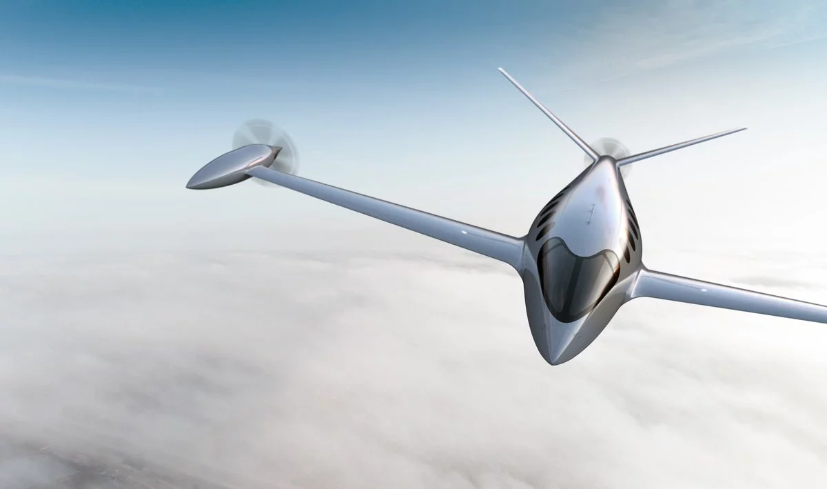 Render of Eviation's nine-seat electric aircraft, Alice