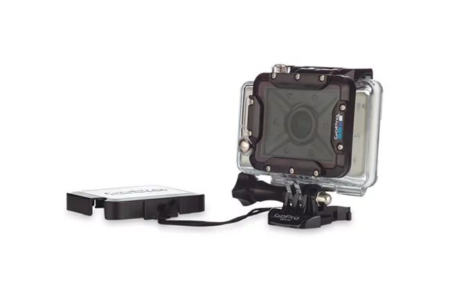 GoPro's new Dive Housing, with the HERO actioncam inside