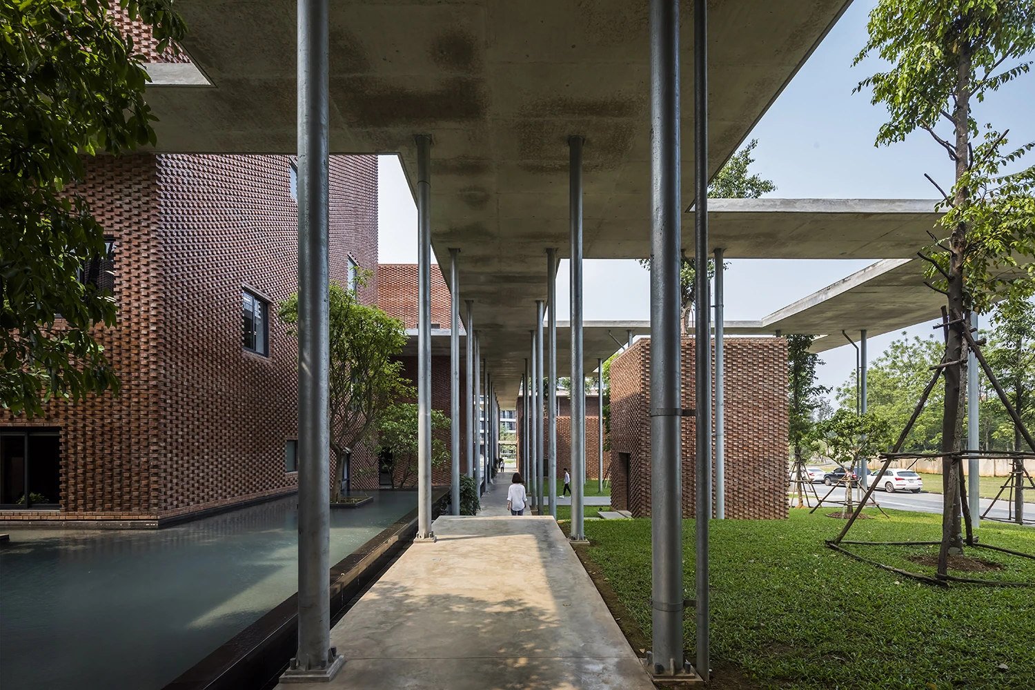 The Viettel Academy Educational Centre provides short-term accommodation and training courses for Viettel staff