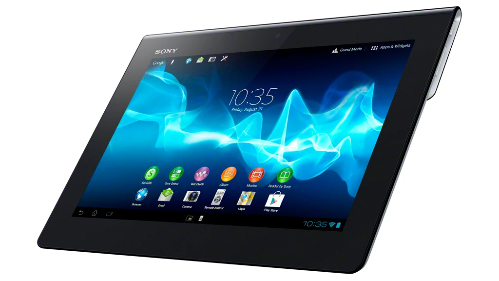 Sony's Xperia Tablet S runs Android
