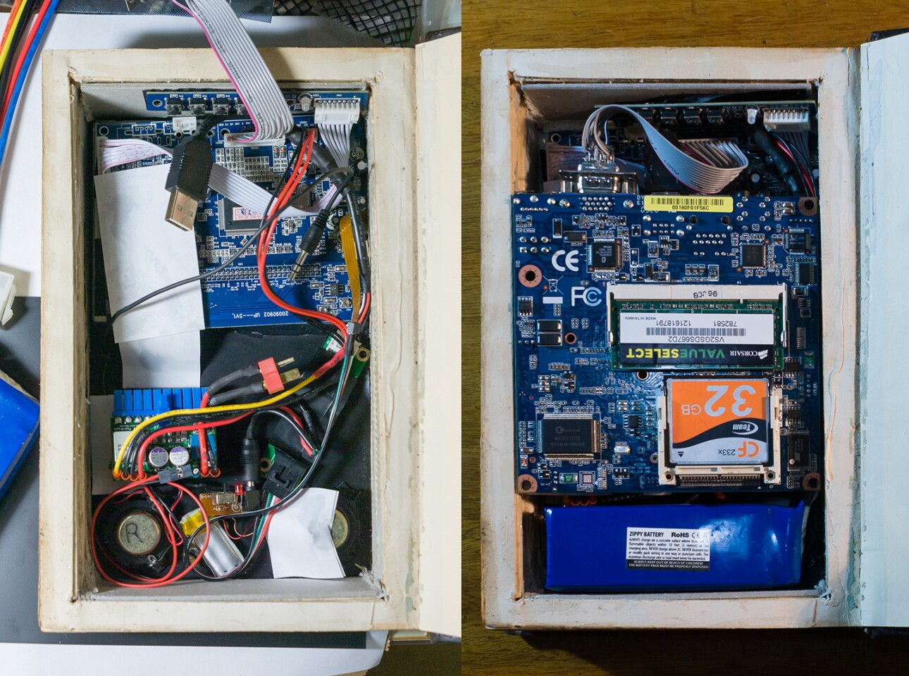 What makes the real-life Myst linking book tick - a tiny self-built computer running Windows XP