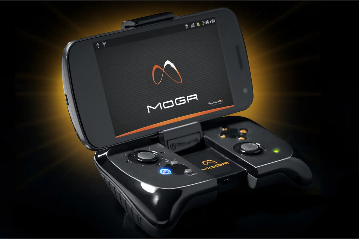 The PowerA MOGA provides a tactile response not found with a touch screen