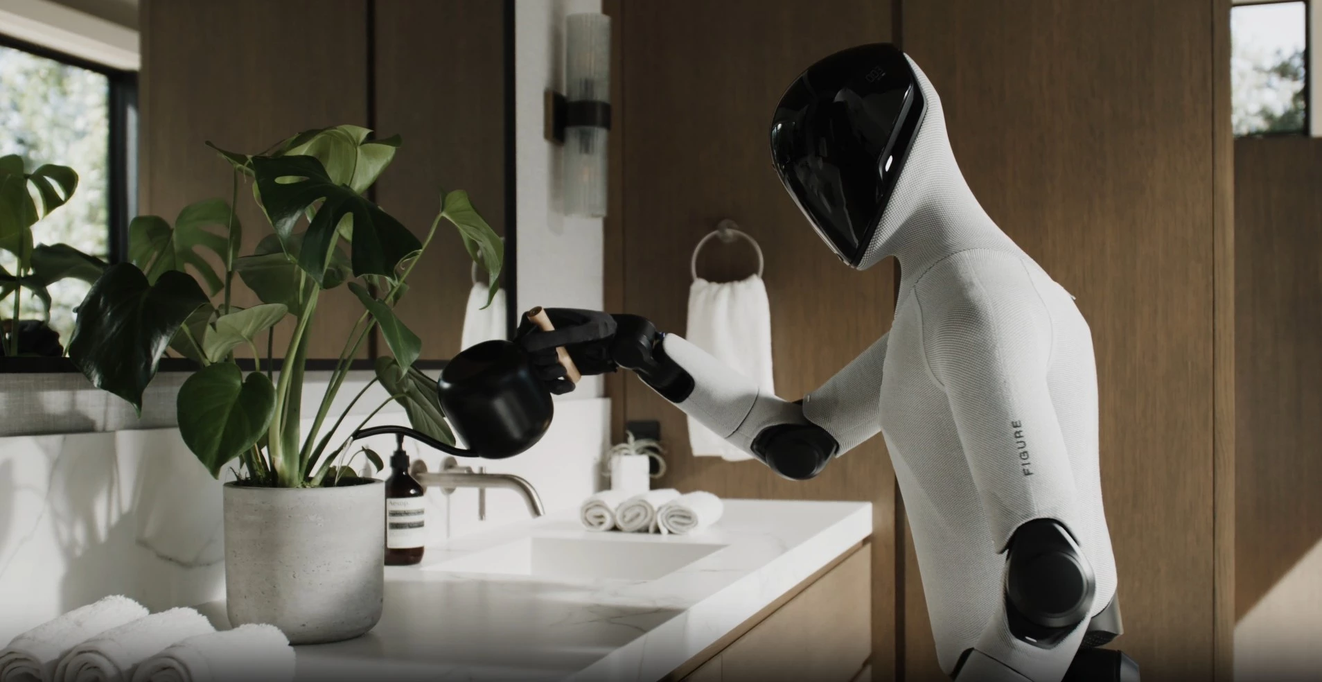 Figure 03 watering the plants