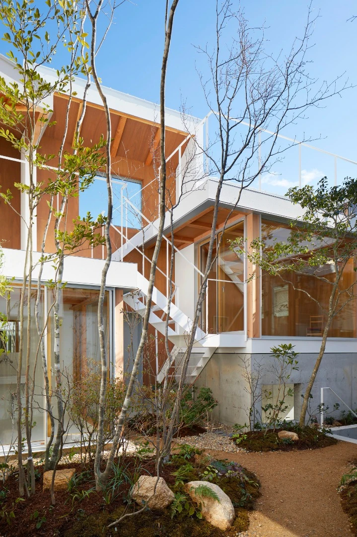 Tomohiro Hata Architect and Associates built its Loop House around a garden, rather than the other way around