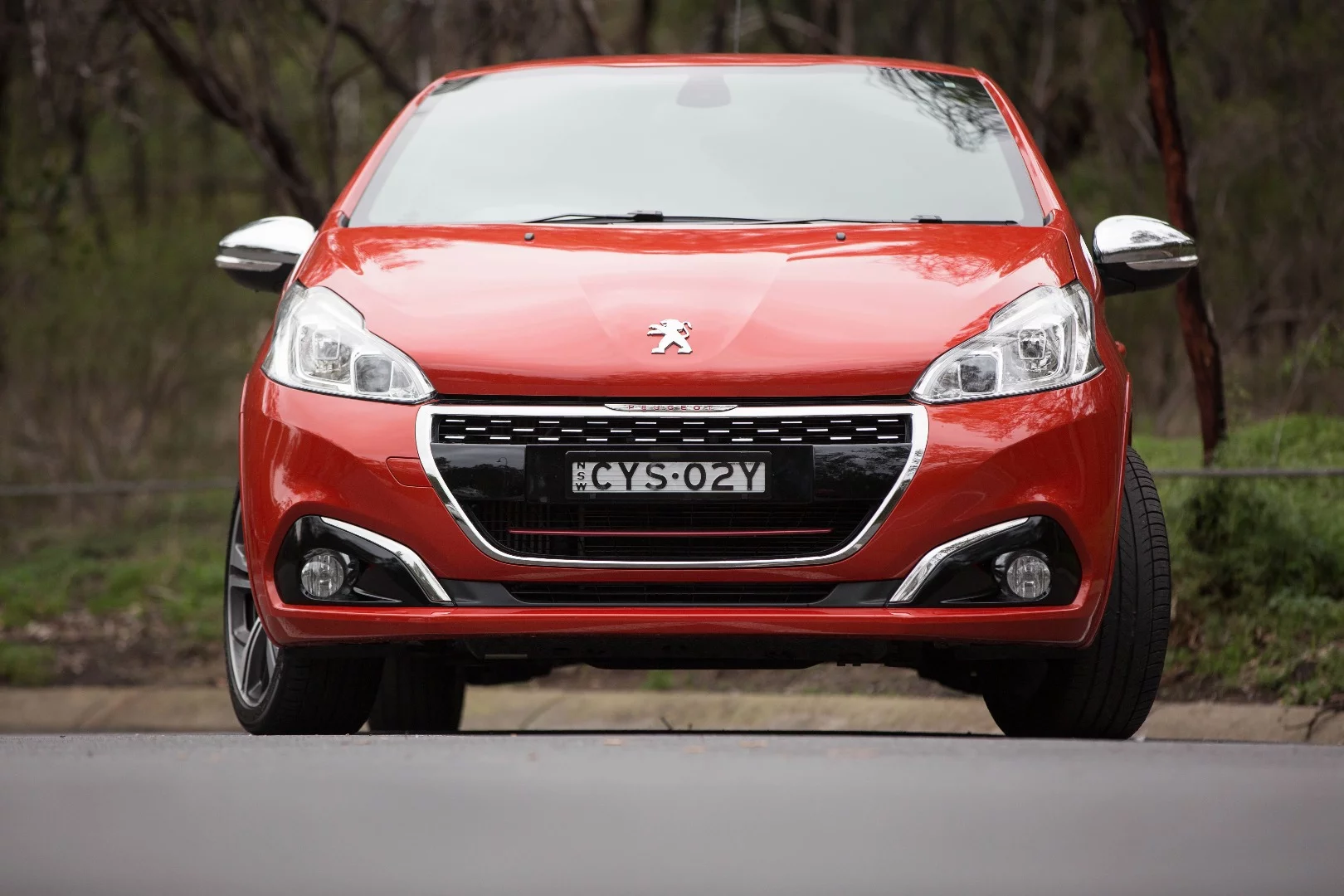 The car's steering is quick, but never feels overly darty or loose