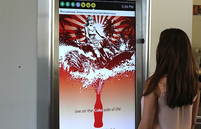 When not in use, the kiosks will also act as digital billboards to generate ad revenue